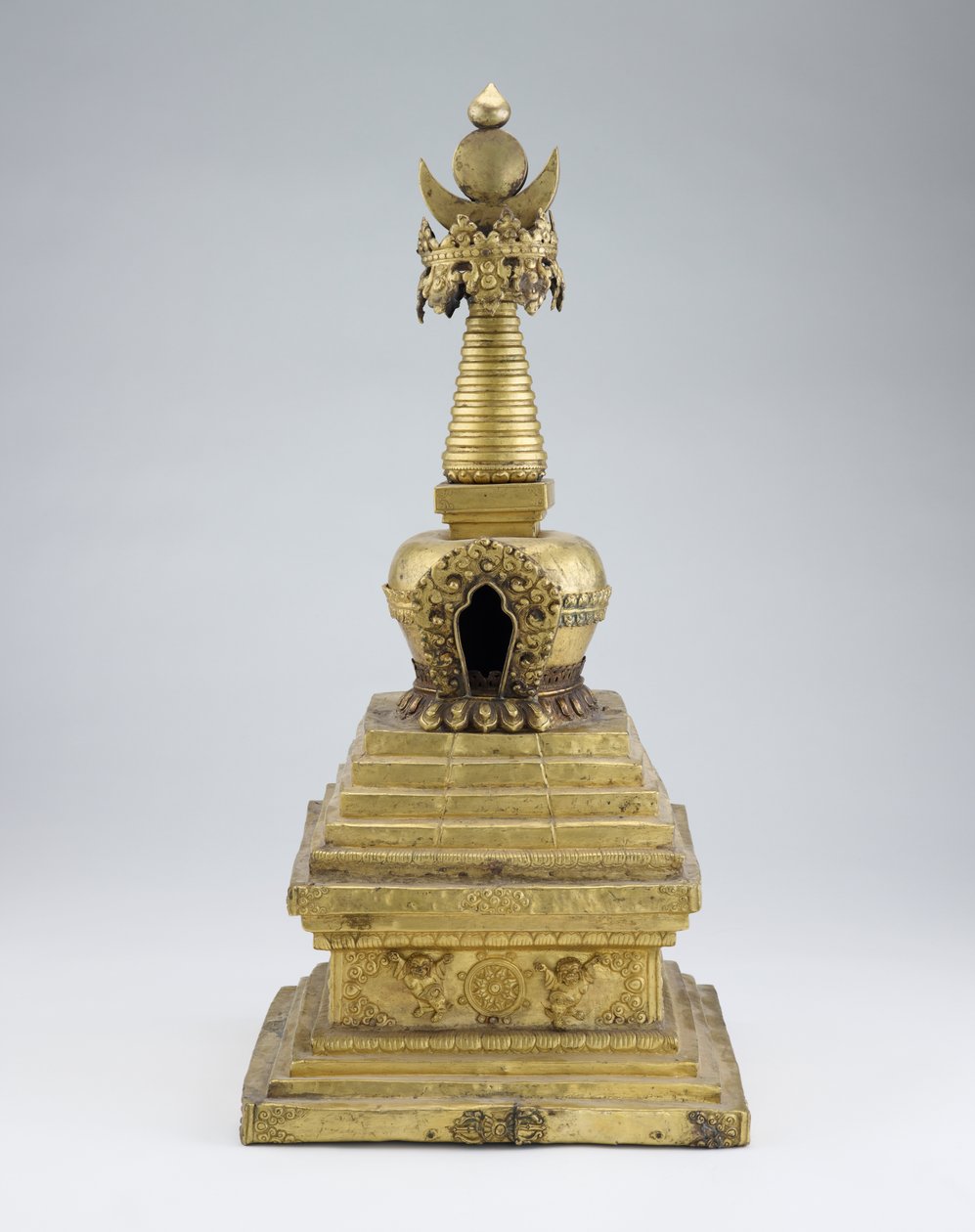Stupa, slutningen af det 17.-begyndelsen af det 18. århundrede af Tibetan School