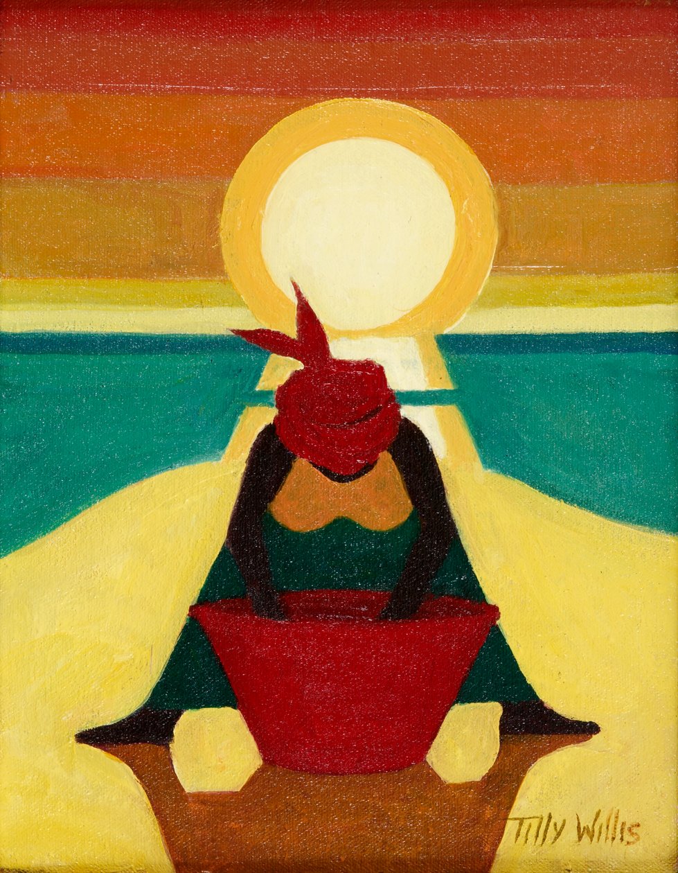 Afrikansk solnedgang, 2009 af Tilly Willis