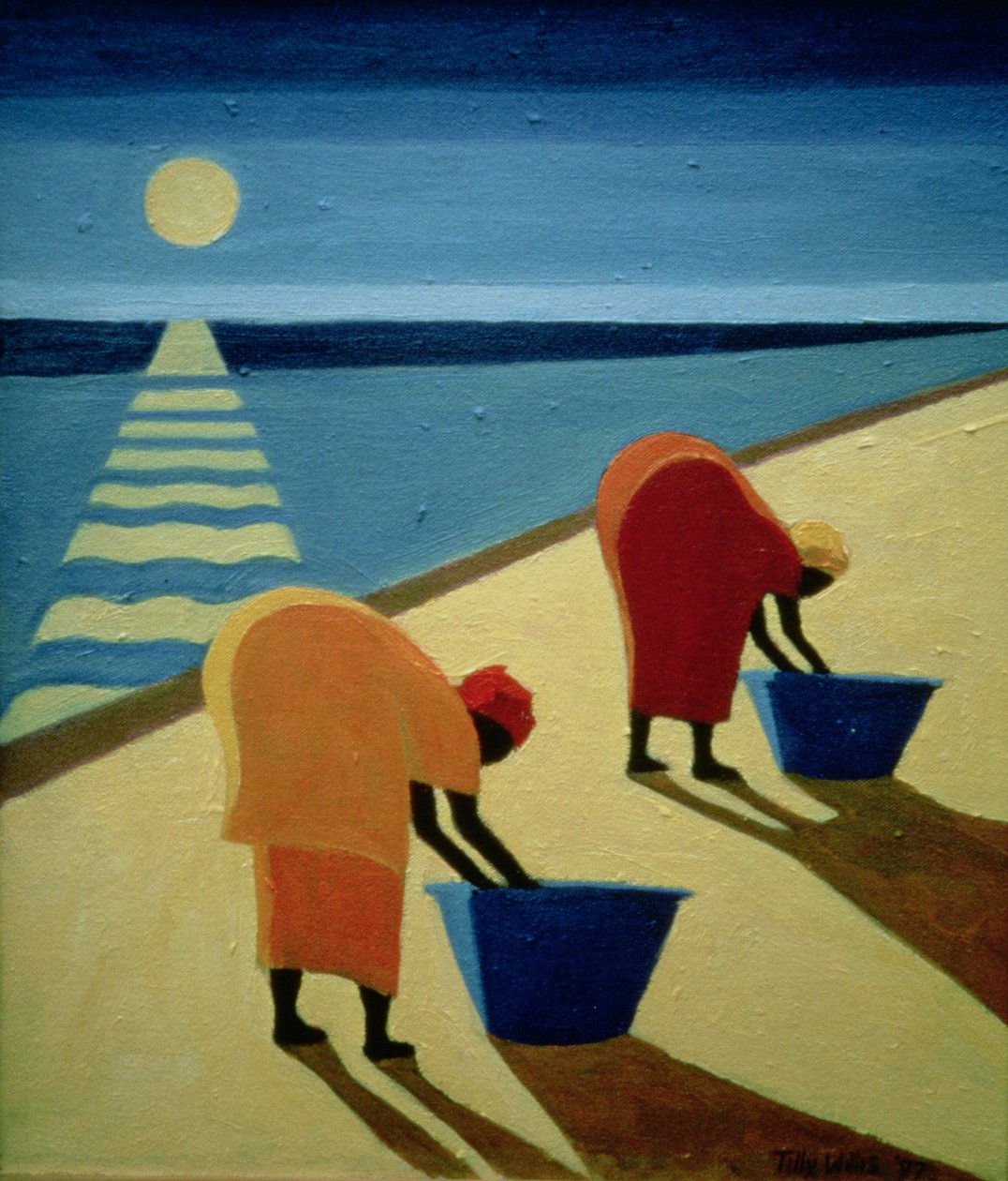 Beach Bums, 1997 af Tilly Willis