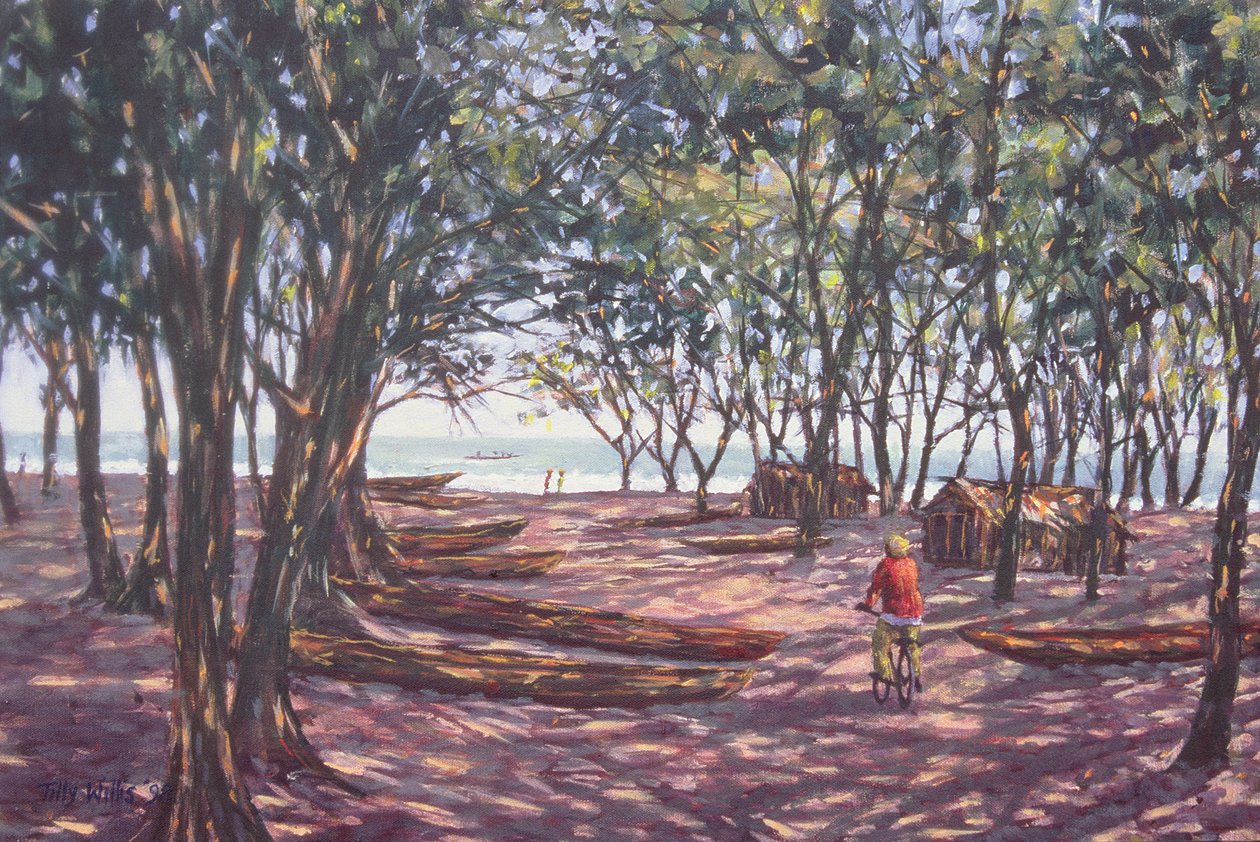 Boat Yard, Kafountine, 1998 af Tilly Willis
