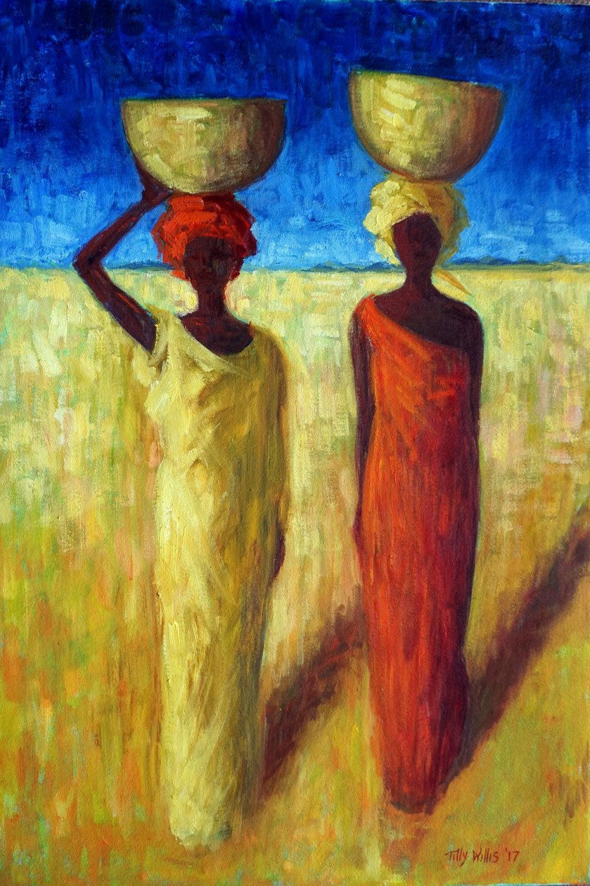 Calabash Cousins ,2017,olie af Tilly Willis