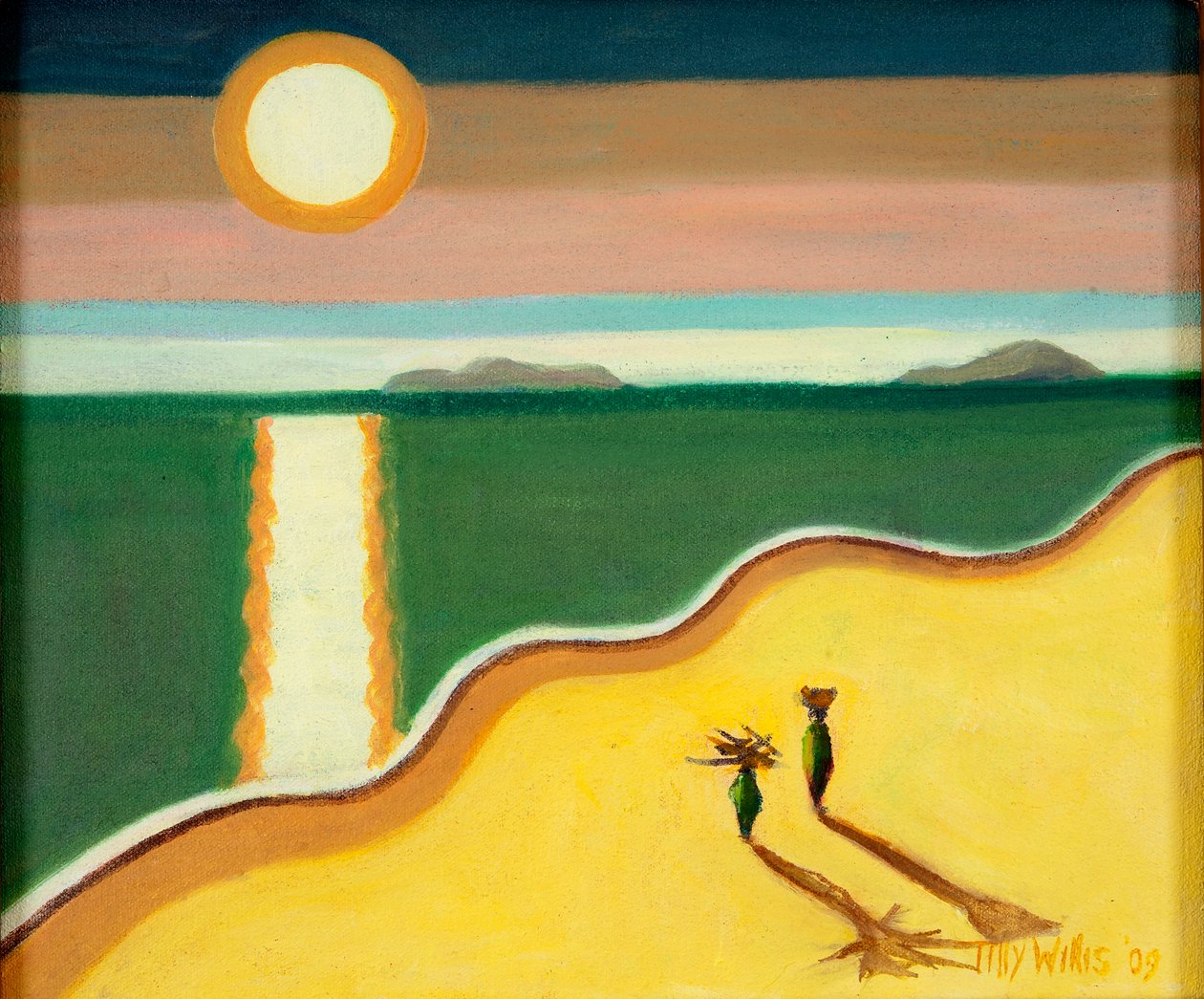 Aftensol, 2010 af Tilly Willis