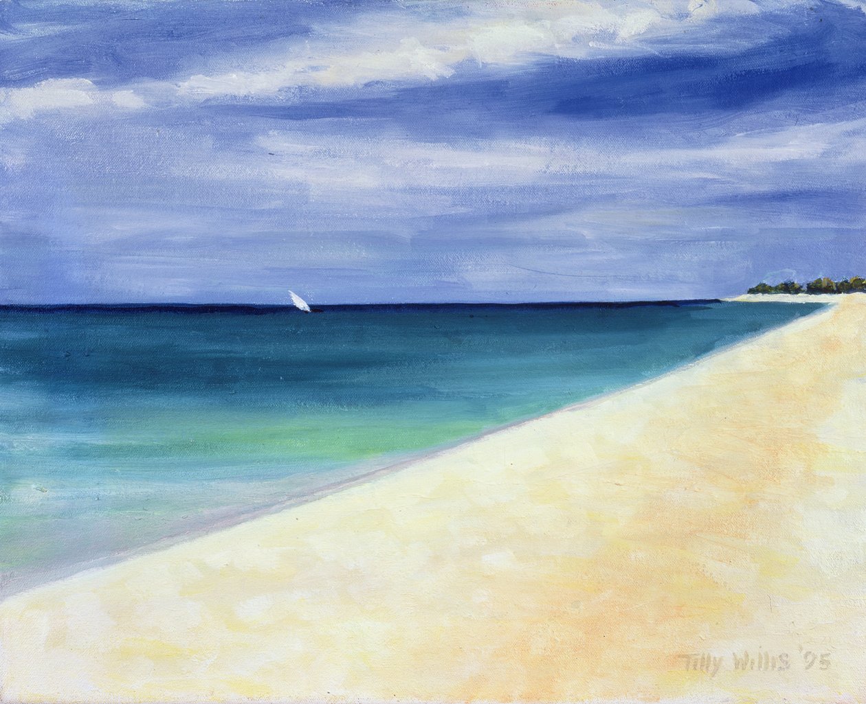 Indiske Ocean II, 1995 af Tilly Willis