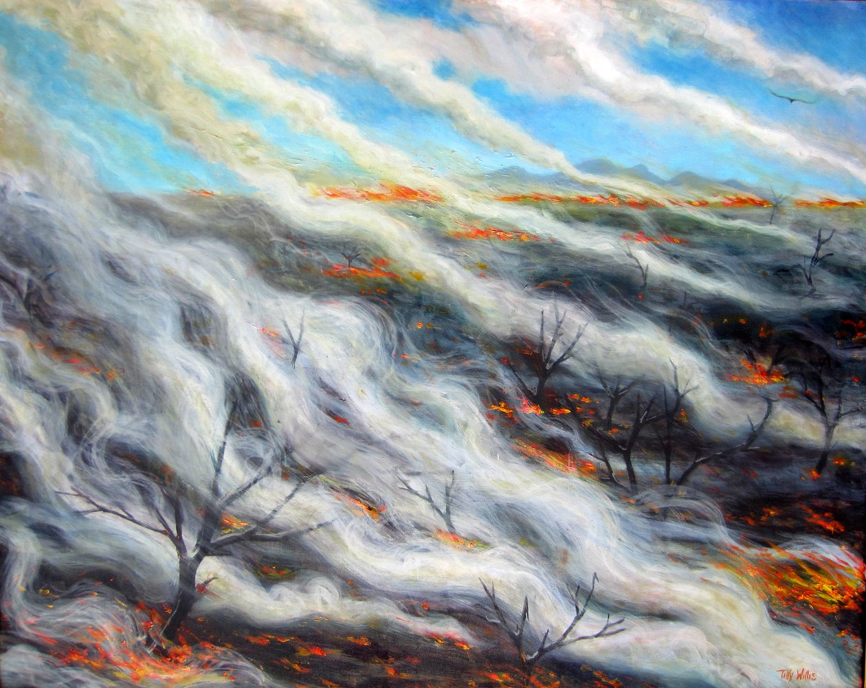 Scoched Earth, 2014, af Tilly Willis