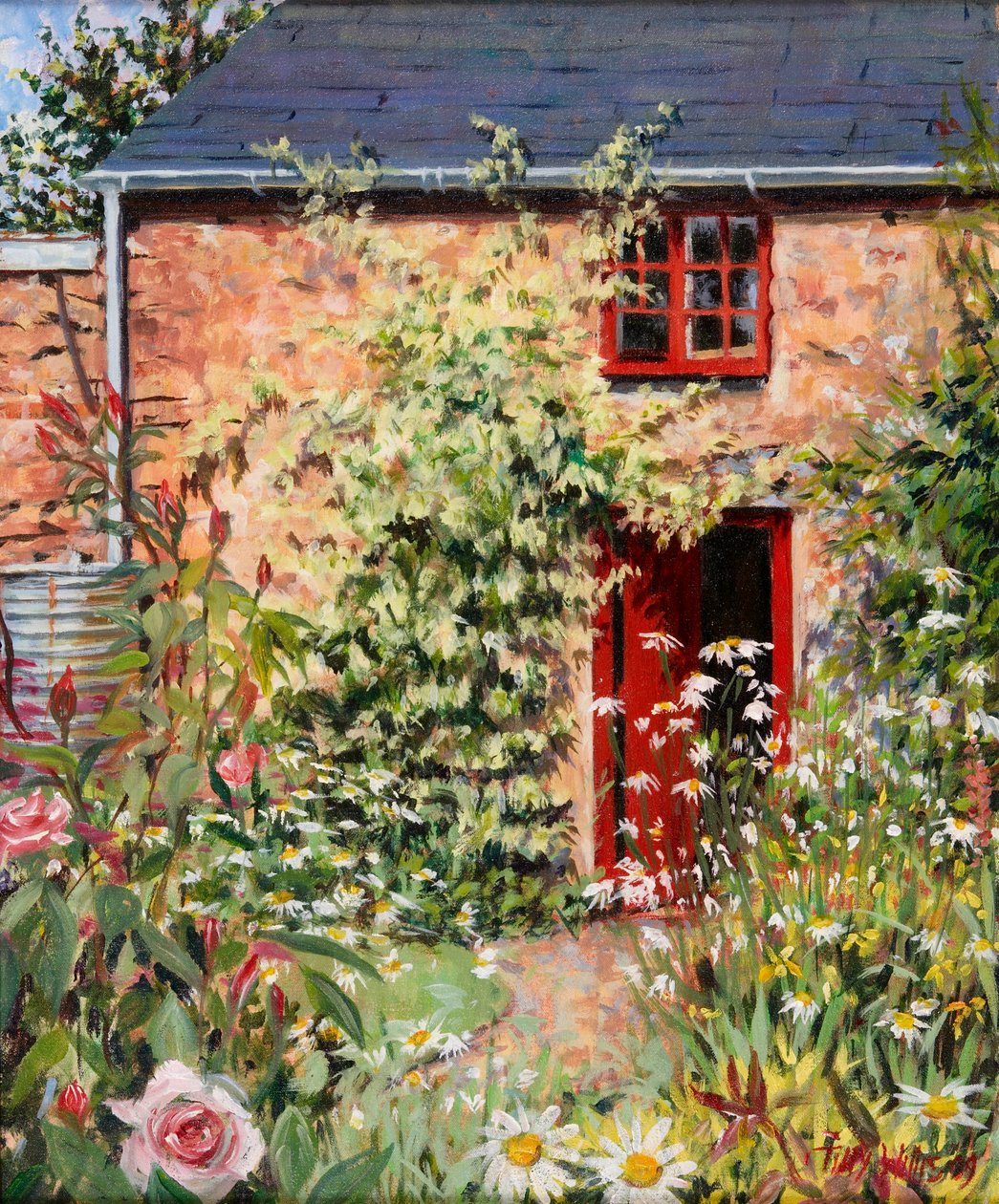 Studiedør, 2009 af Tilly Willis