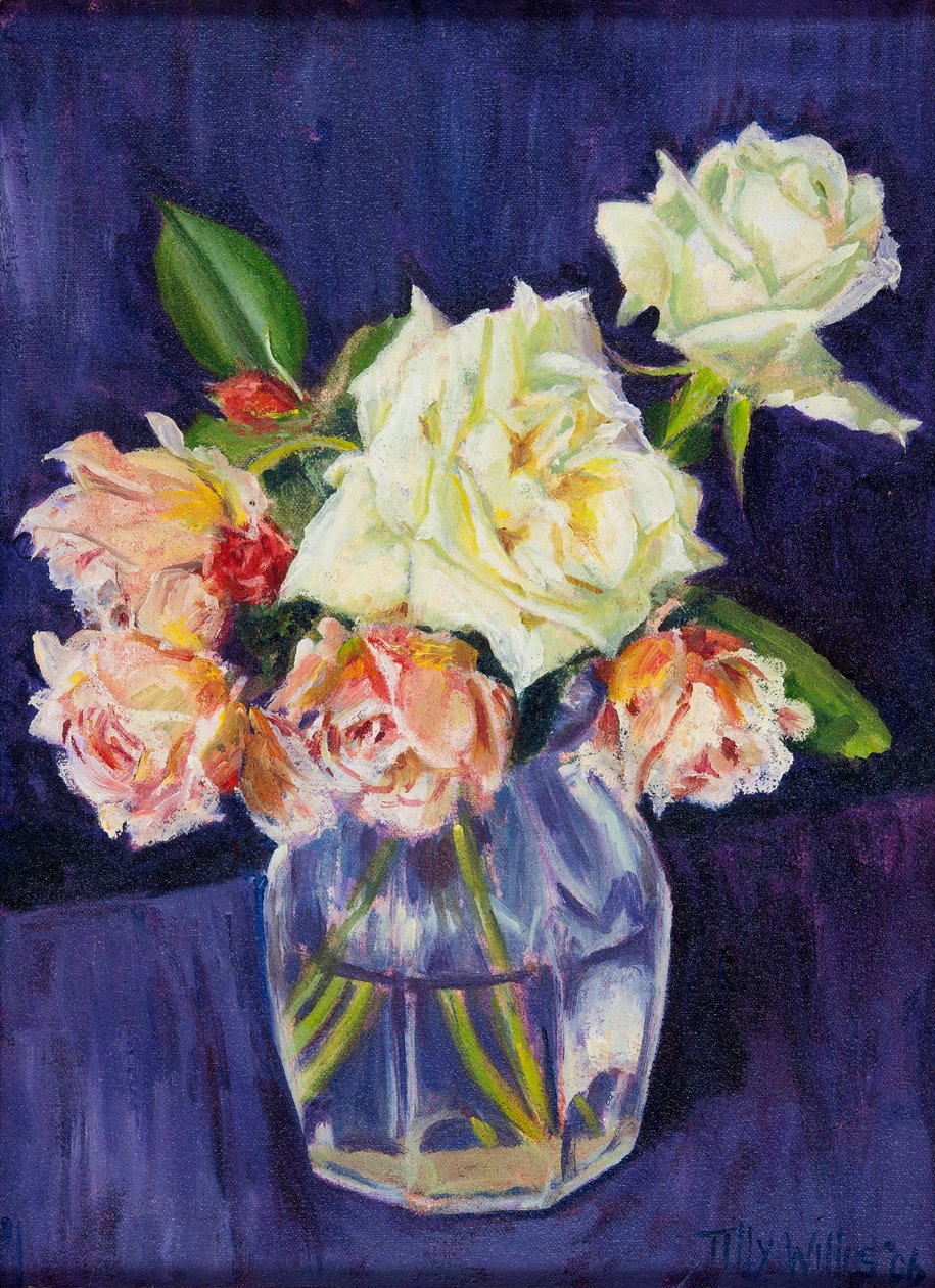 Sommerroser, 2007 af Tilly Willis