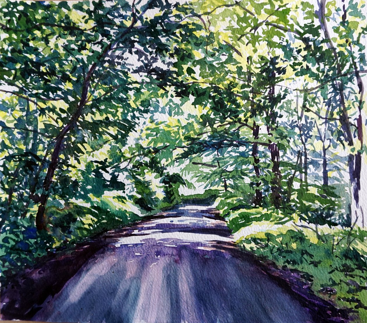 Woodland Road 2017 af Tilly Willis