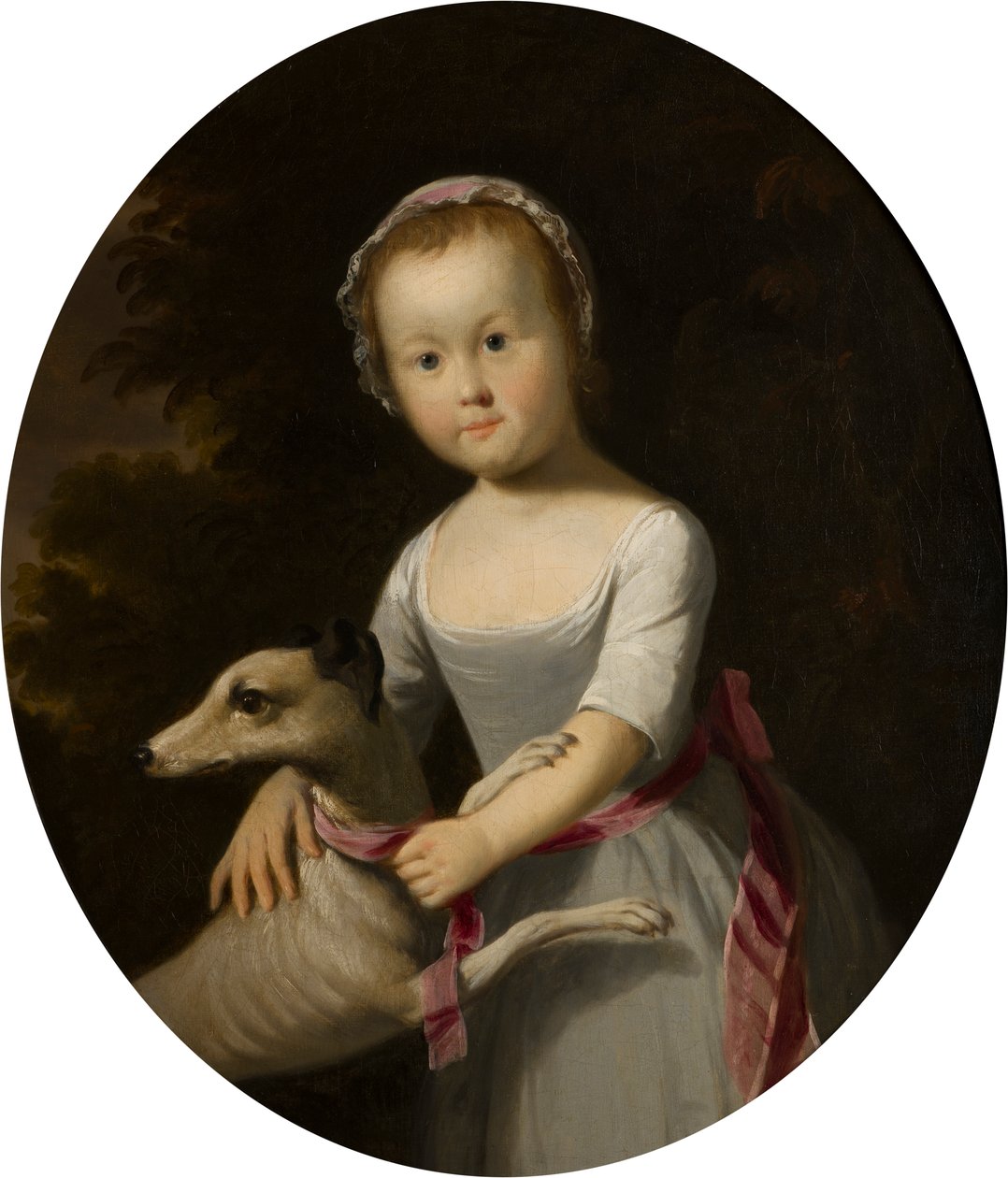 Portræt af Miss Charlotte Bridgeman som barn (1800-1877), ca. 1805-15 (olie på lærred) af Tilly Kettle