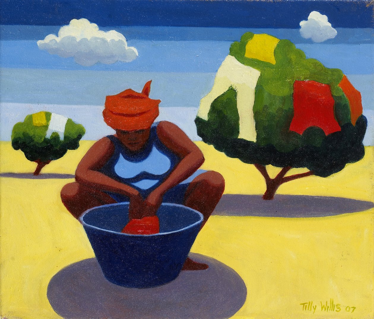 En tørringsdag, 2007 af Tilly Willis