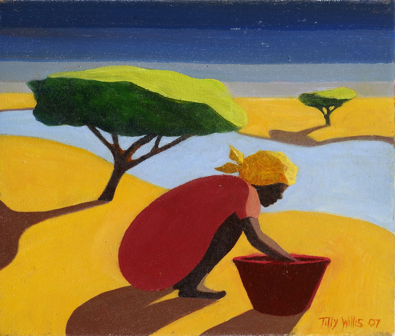 Ved floden, 2007 af Tilly Willis