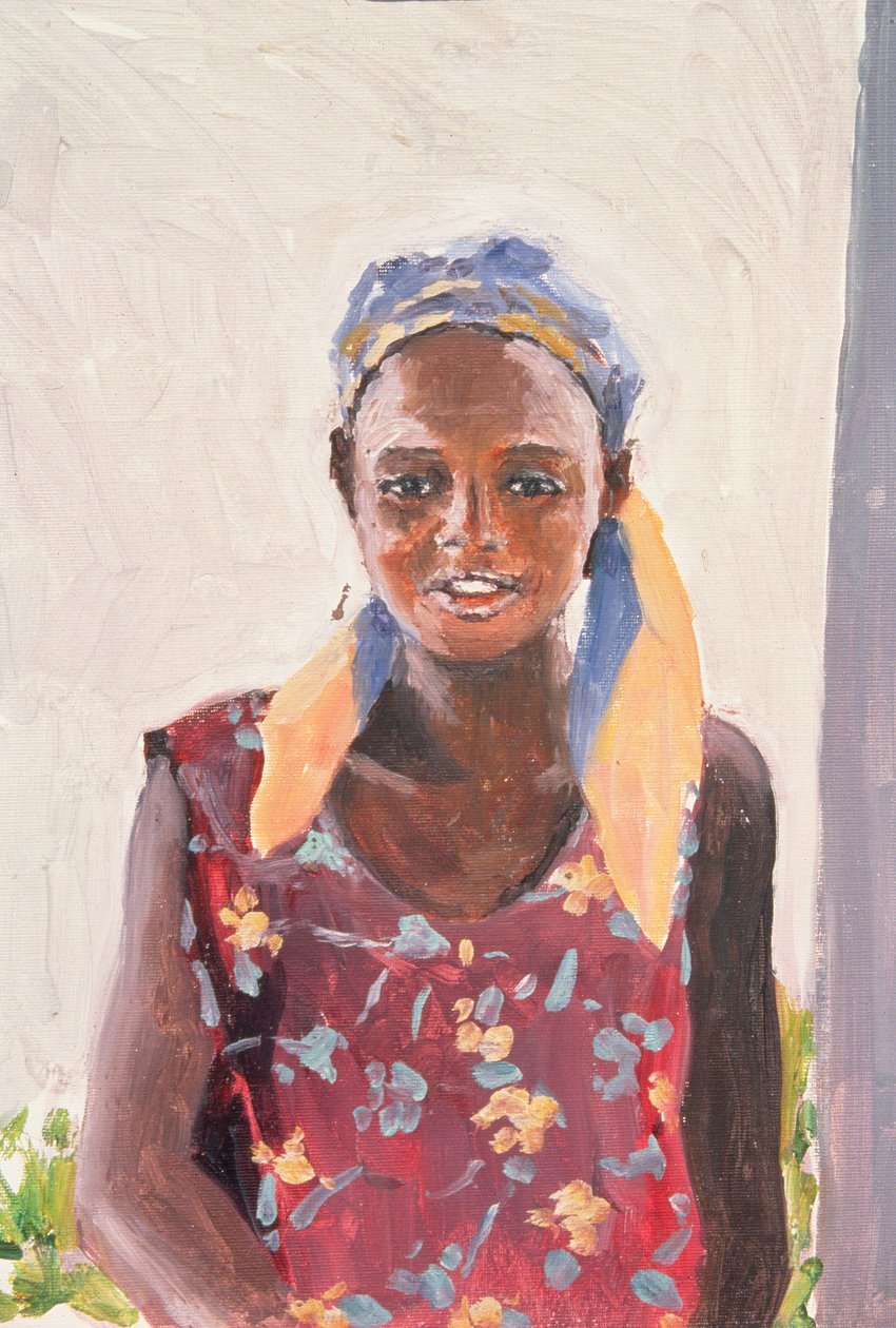 Madagaskar pige, 1989 af Tilly Willis