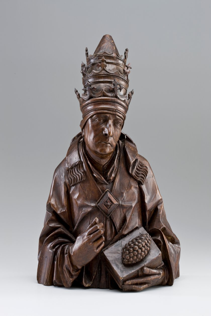 Buste af Sankt Urban. ca.1500 (lindtræ) af Tilman Riemenschneider