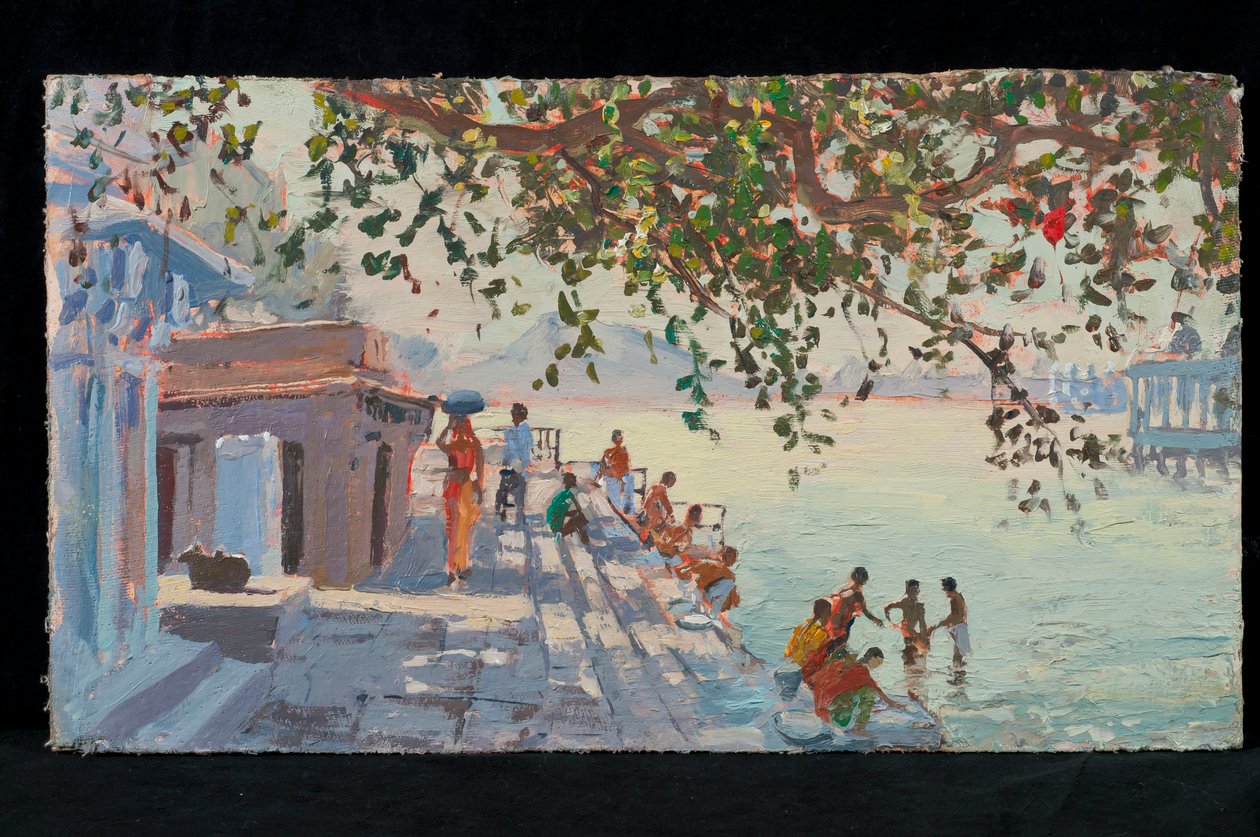 Badende, Udaipur af Tim Scott Bolton