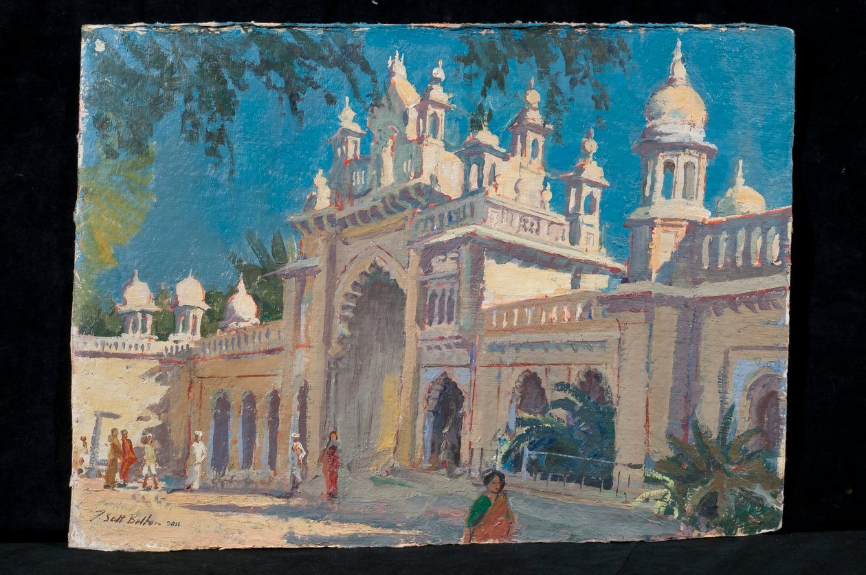 Gate, The Palace, Mysore, 2011 af Tim Scott Bolton