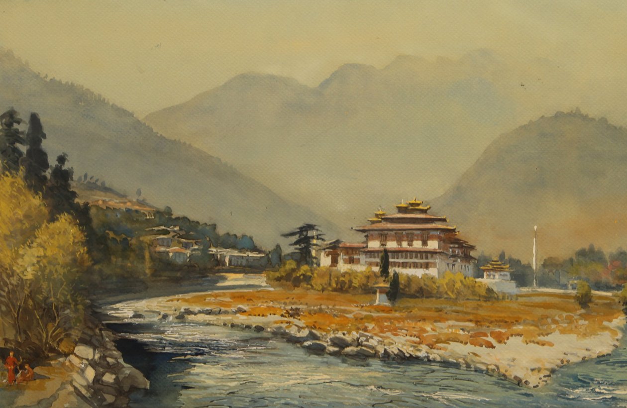 Punakha Dzong af Tim Scott Bolton