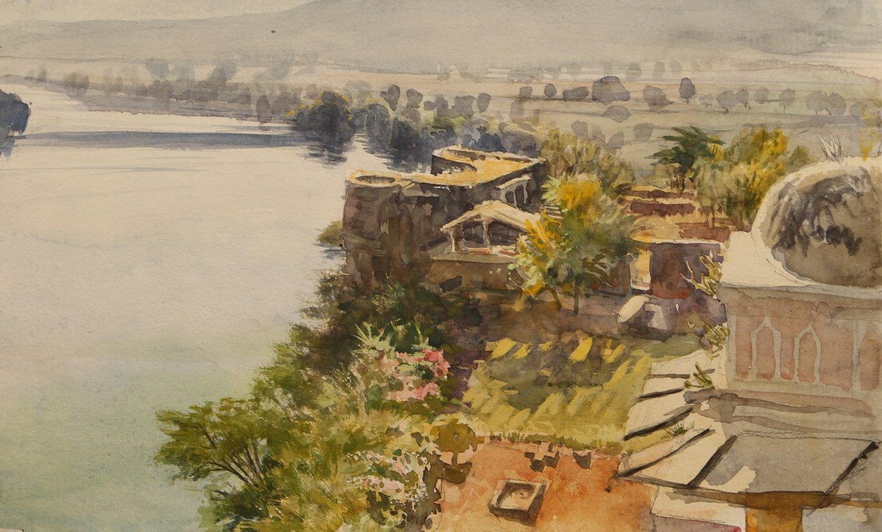 Floden ved Bhainsorgarh af Tim Scott Bolton