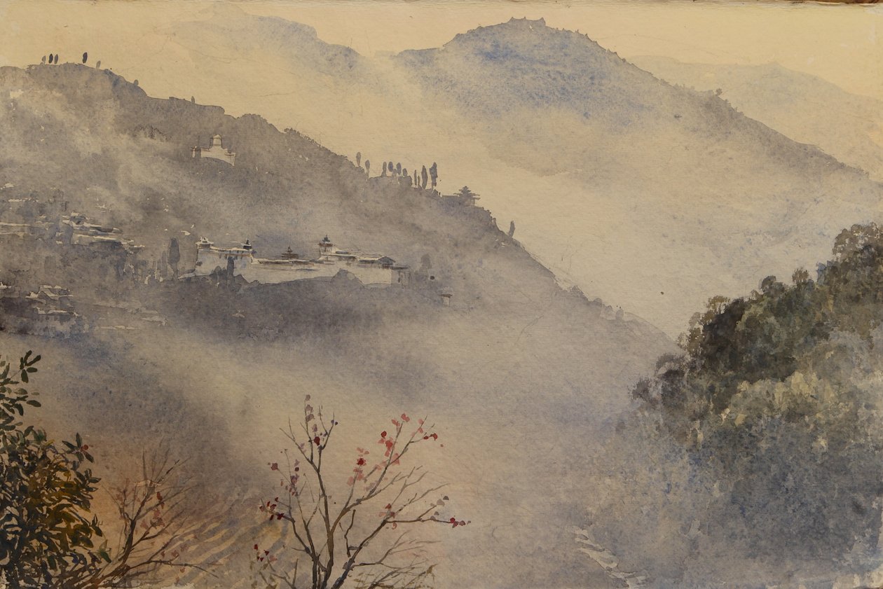 Trongsa Dzong af Tim Scott Bolton