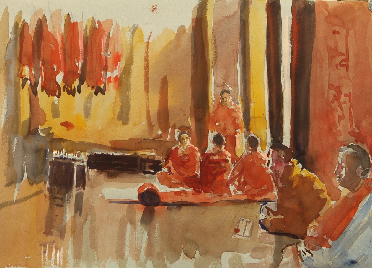Trongsa munke af Tim Scott Bolton
