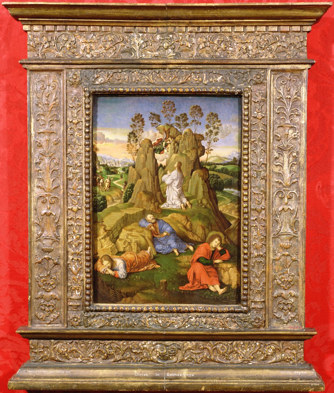 Kristus i Getsemane, ca. 1510 (olie på panel) af Timoteo Viti
