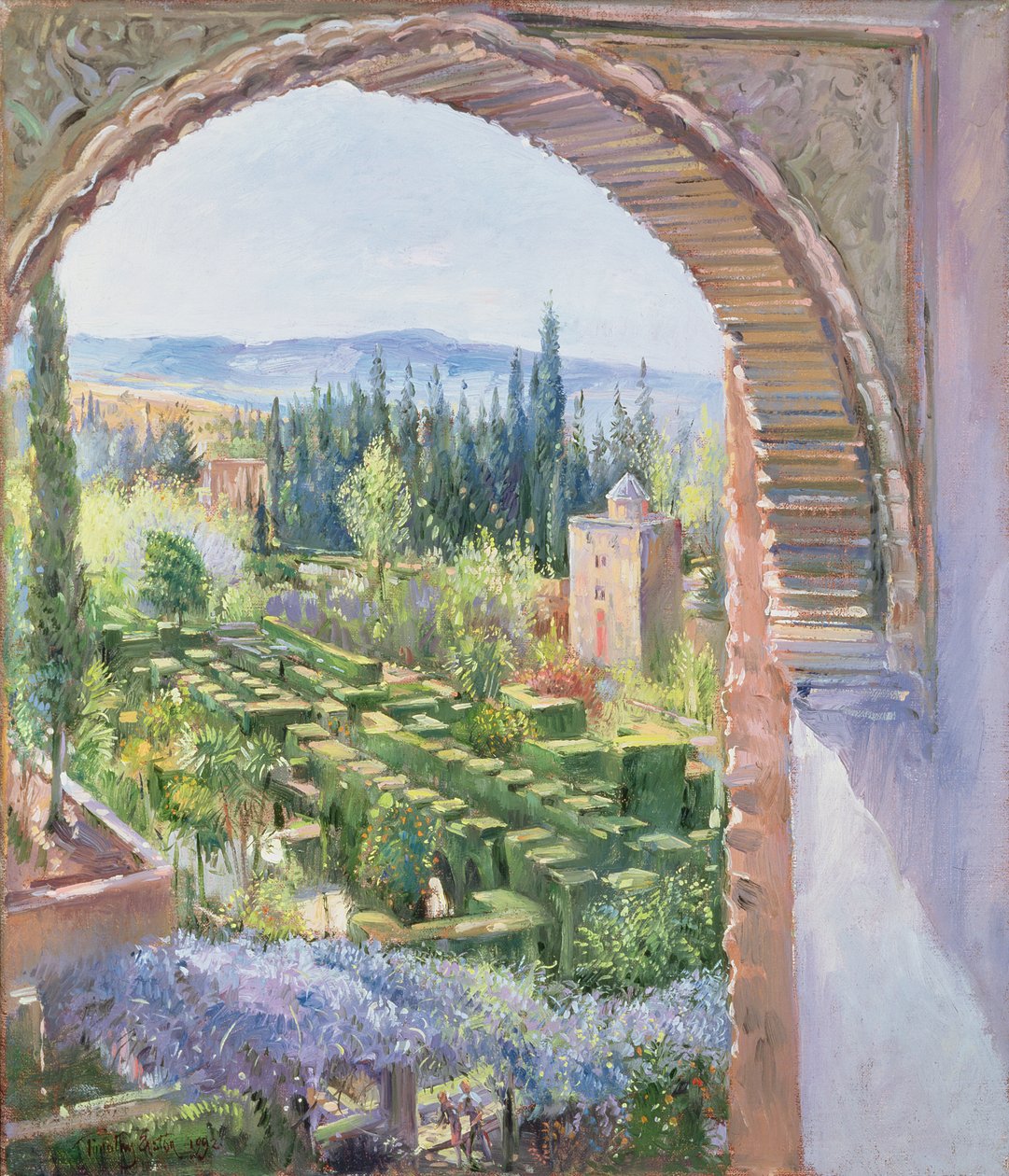 Alhambra Gardens af Timothy Easton