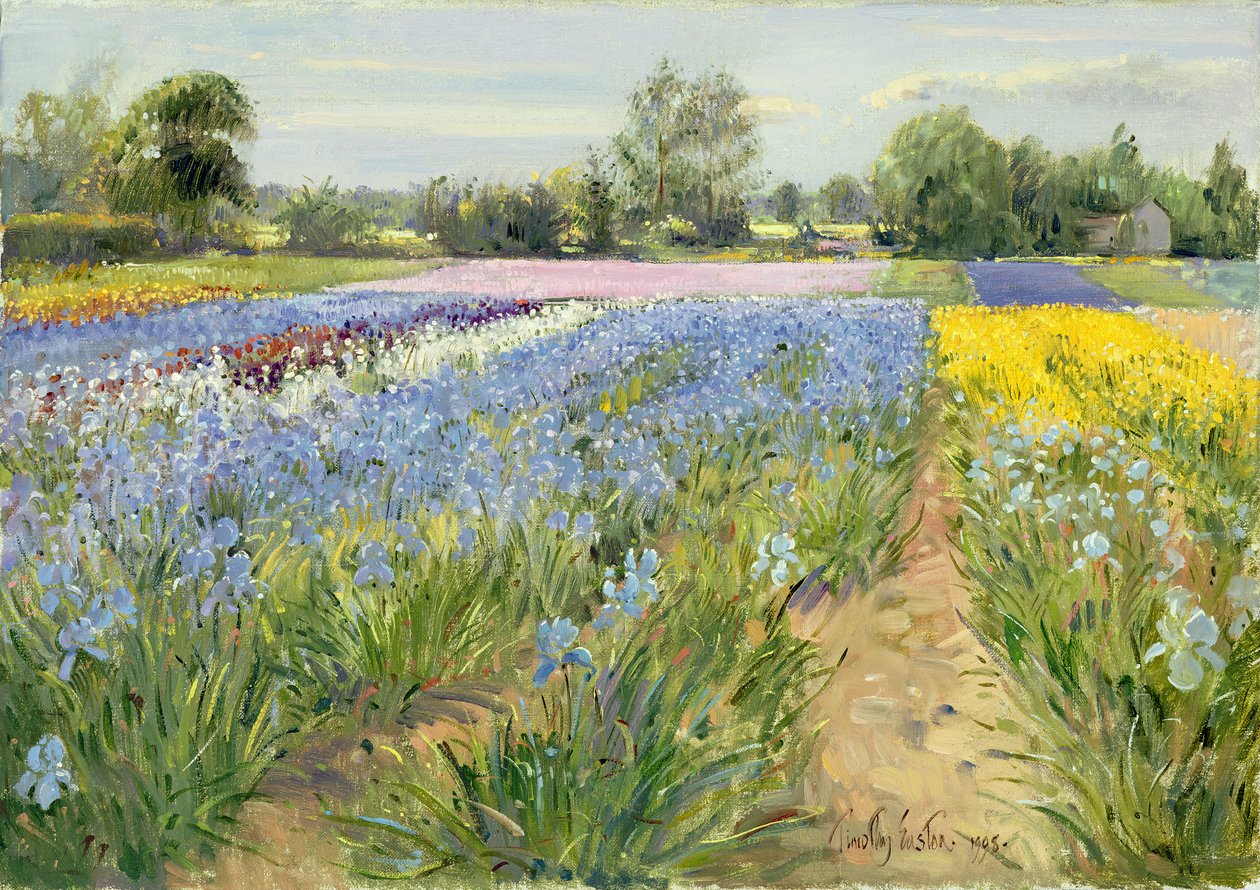 Blomsterskakbræt, 1995 af Timothy Easton