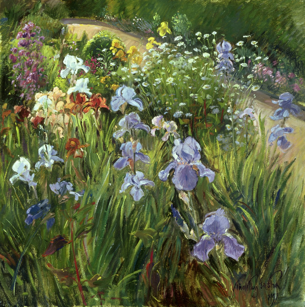 Iris og tusindfryd, 1997 af Timothy Easton