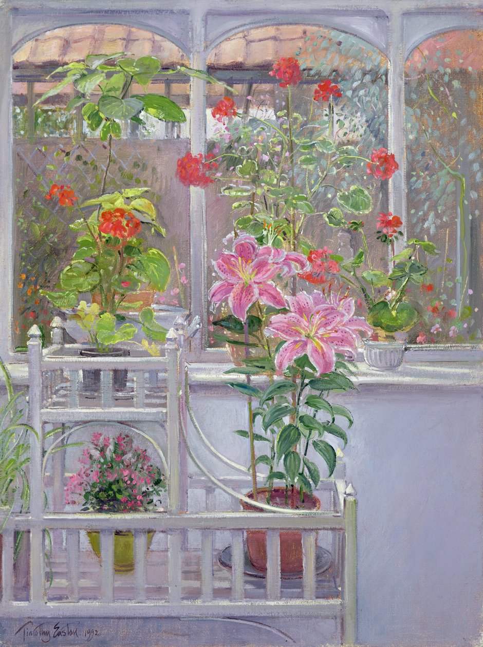 Gennem konservatorievinduet, 1992 af Timothy Easton