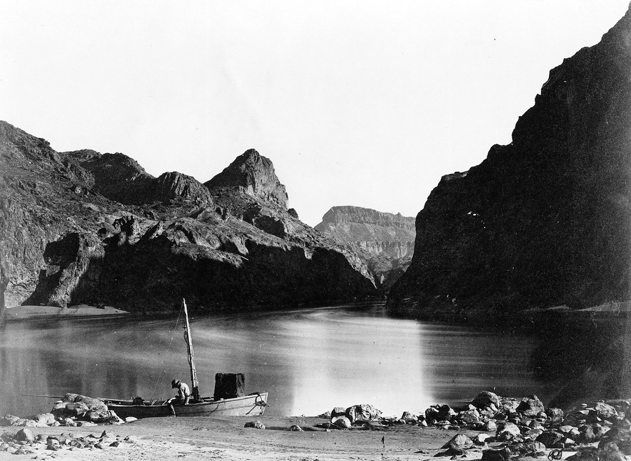 Black Cañon i Colorado, 1871 af Timothy O