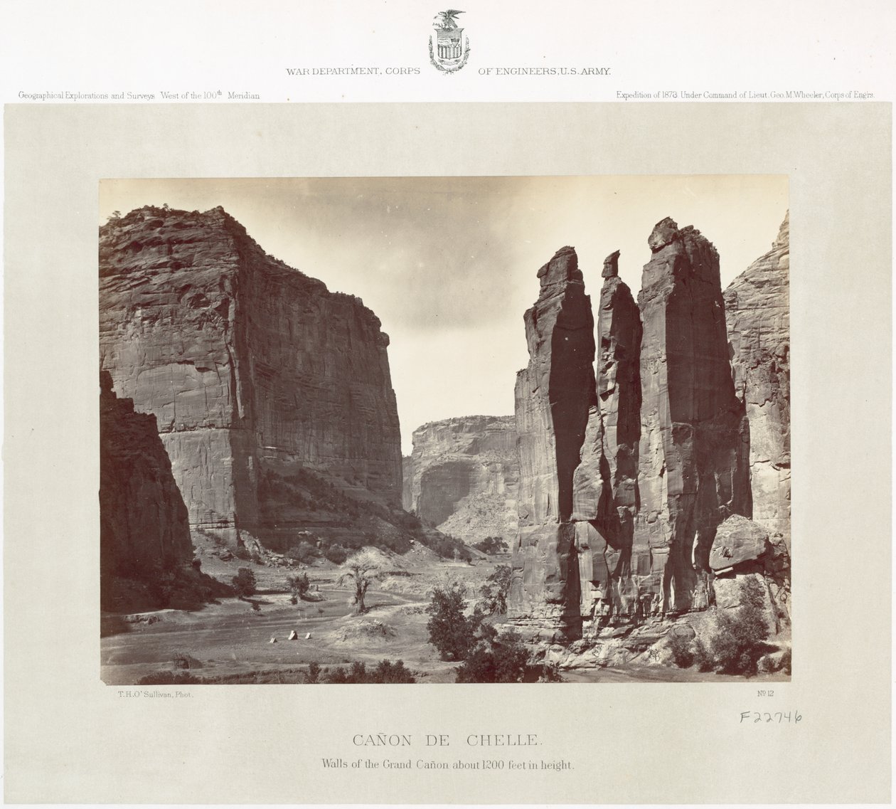 Canyon de Chelly, 1873 af Timothy O