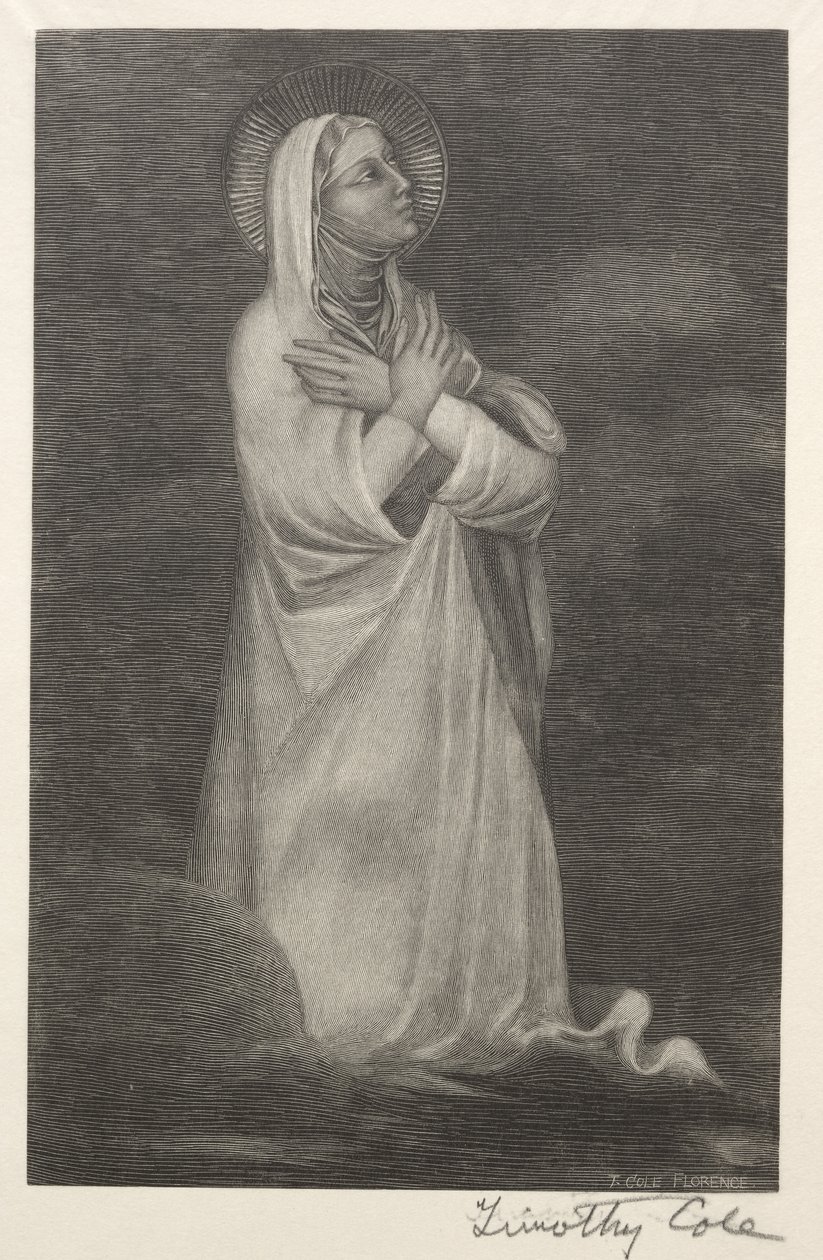 Gamle italienske mestre: Jomfrufigur, 1888-1892. af Timothy Cole