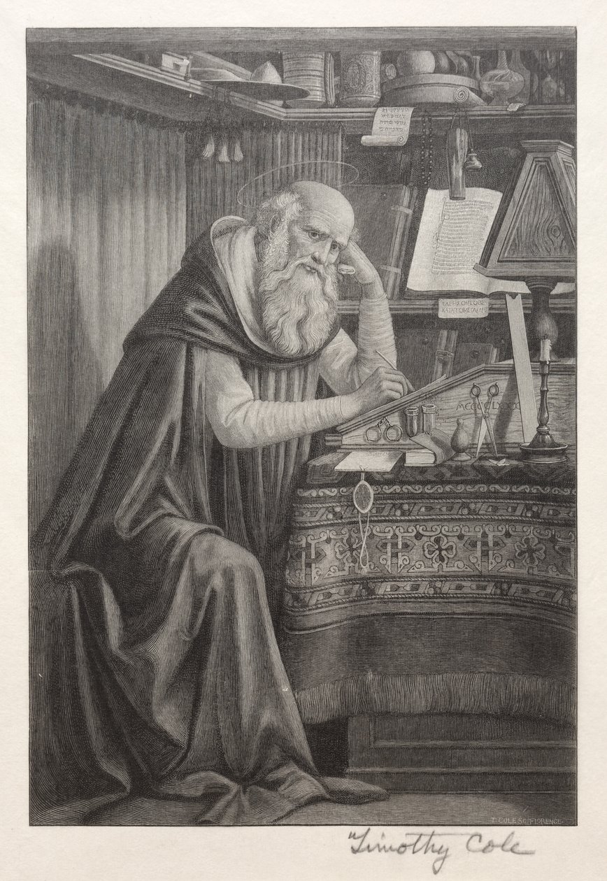 Gamle italienske mestre: Sankt Jerome, 1888-1892. af Timothy Cole
