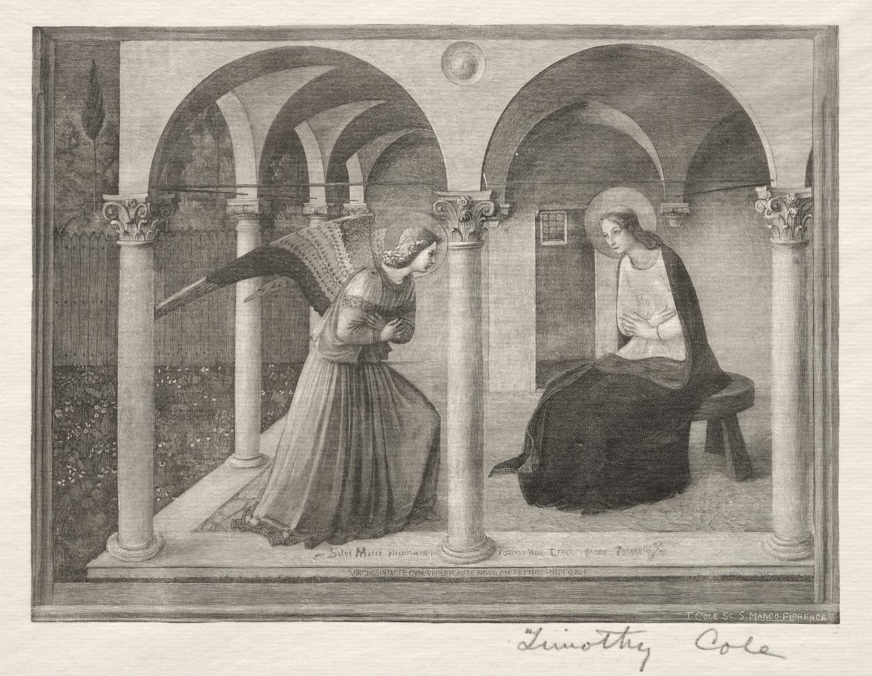 Gamle italienske mestre: Bebudelsen, 1888-1892. af Timothy Cole