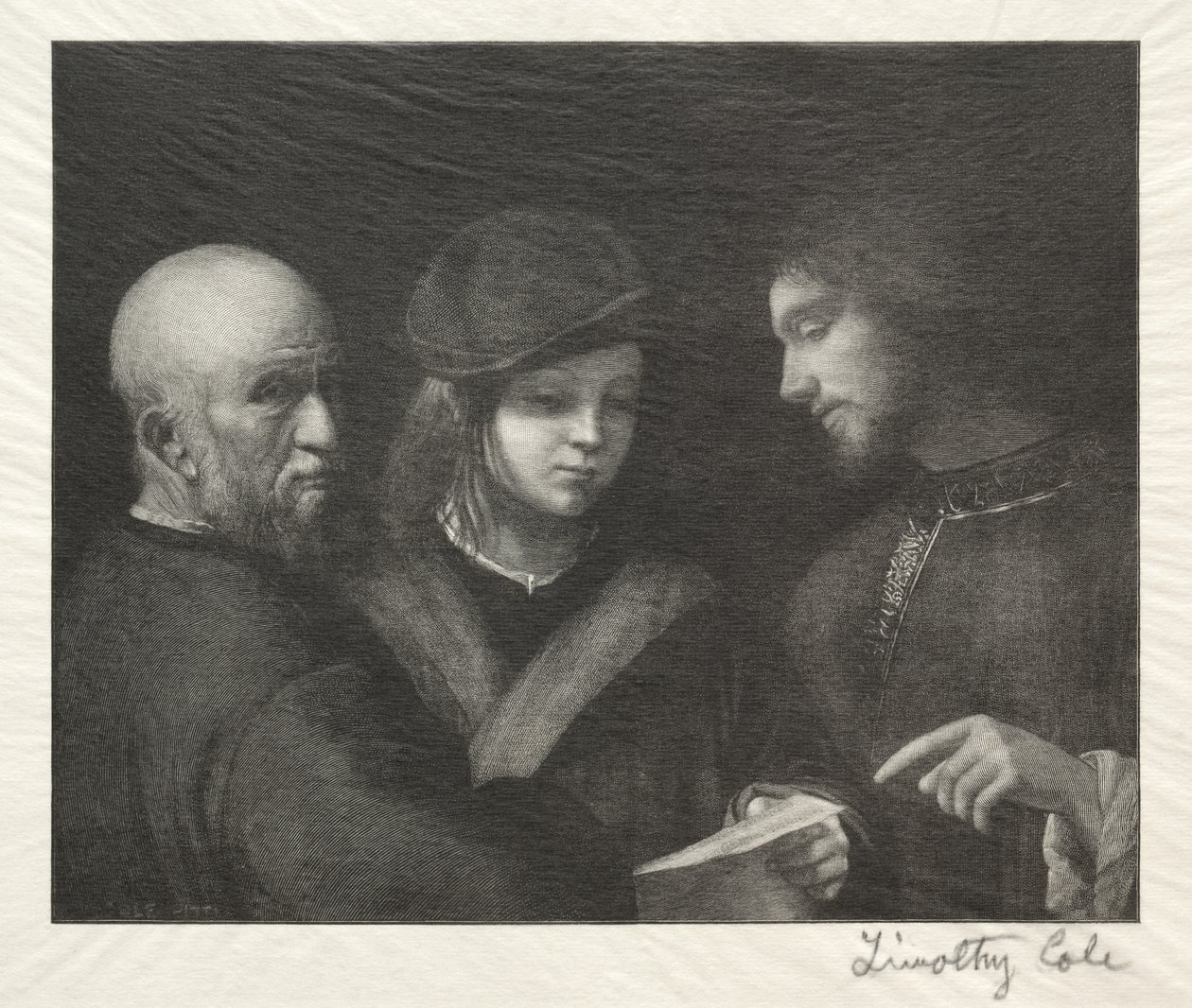 Gamle italienske mestre: De tre aldre, 1888-1892. af Timothy Cole