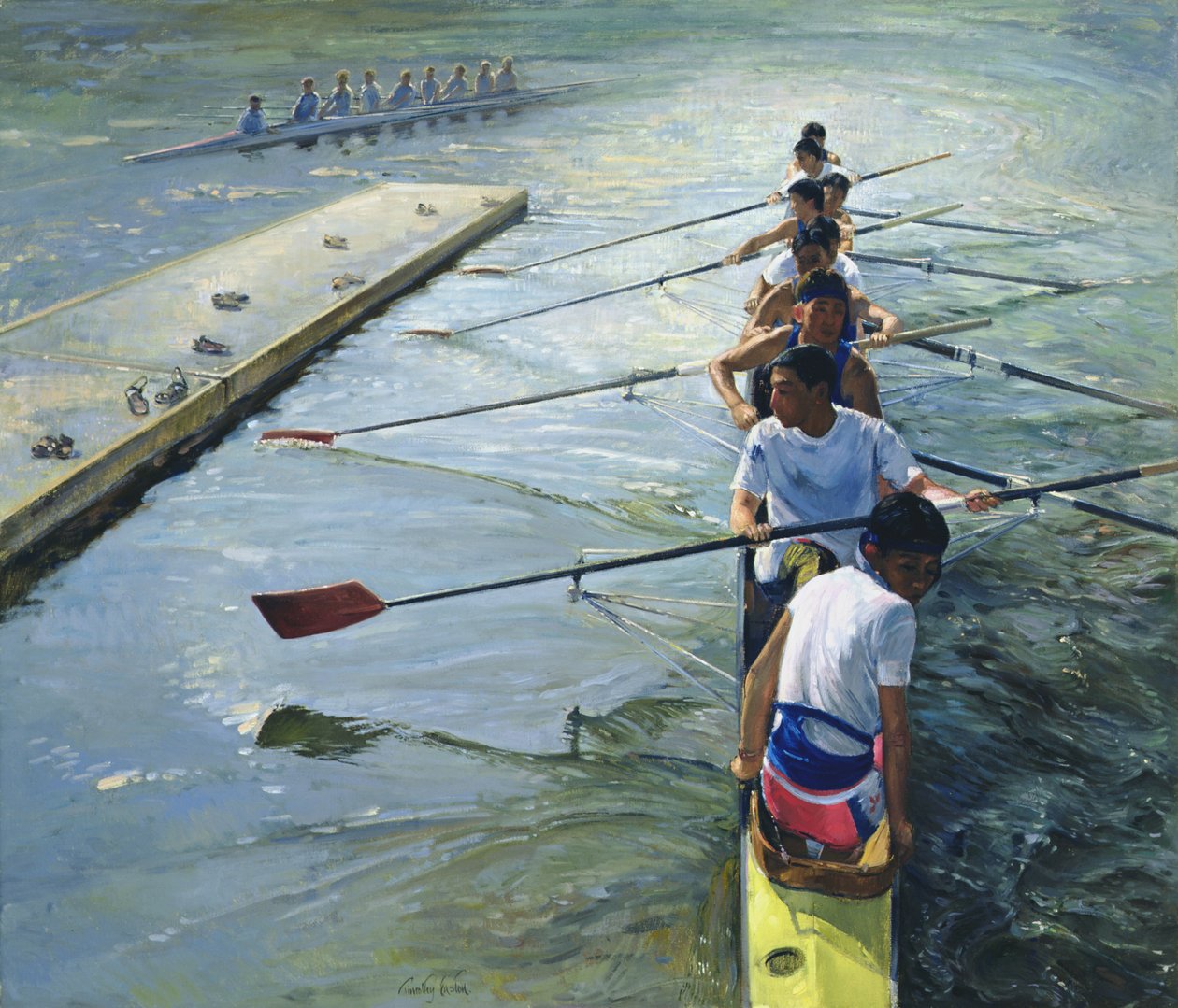 Væk fra flåden, Henley af Timothy Easton