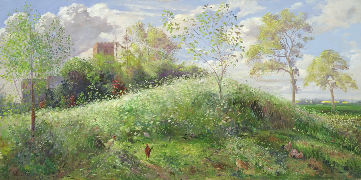 Cow Persley Hill, 1991 af Timothy Easton
