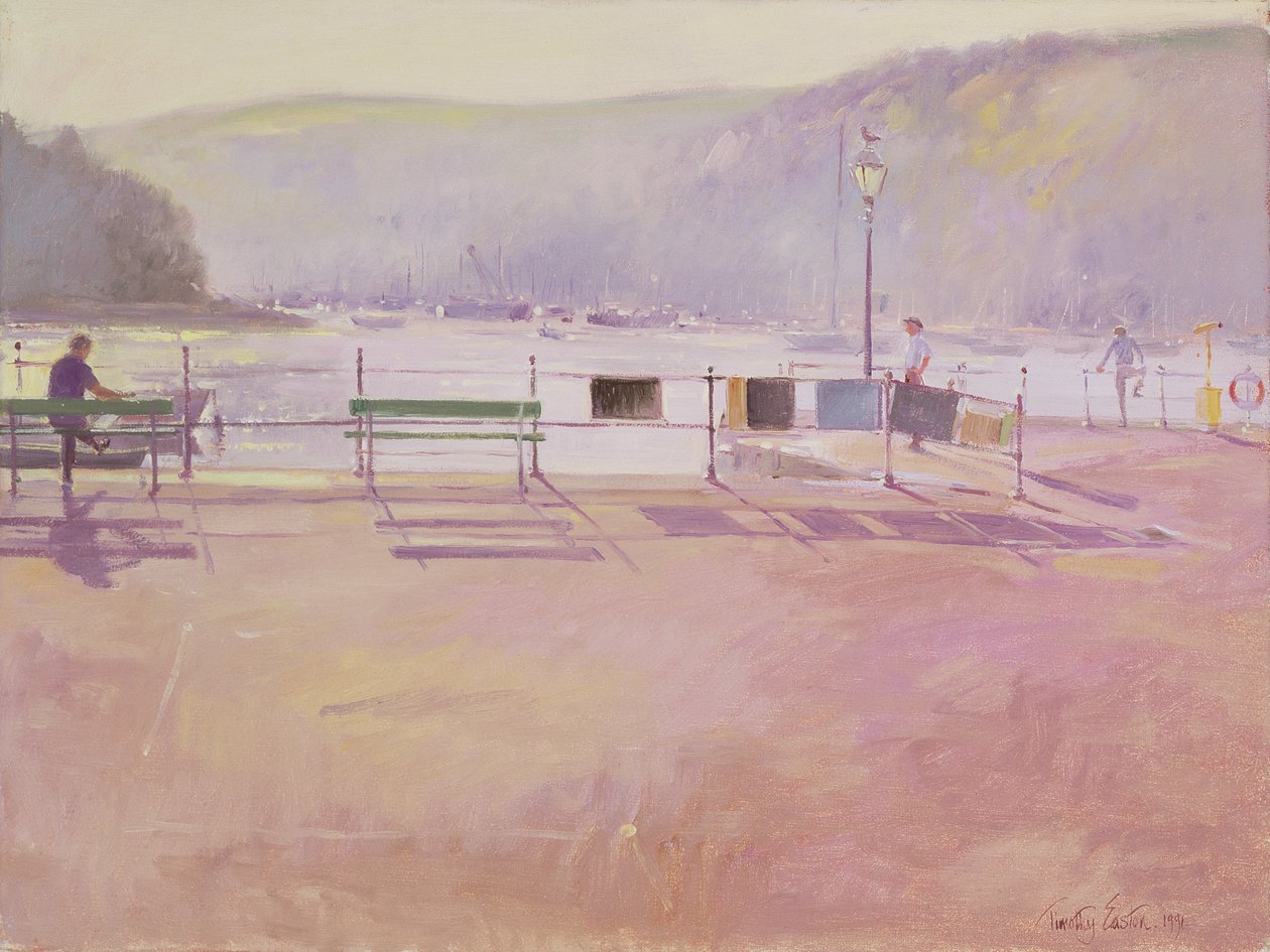 Day Break, Fowey, 1991 af Timothy Easton