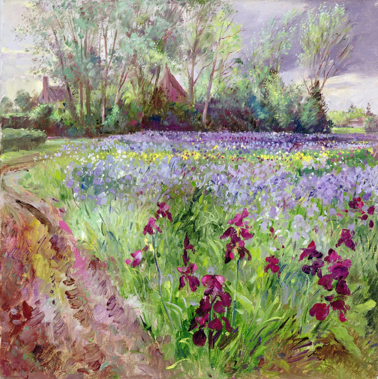 Iris Field, Storm Gathering af Timothy Easton