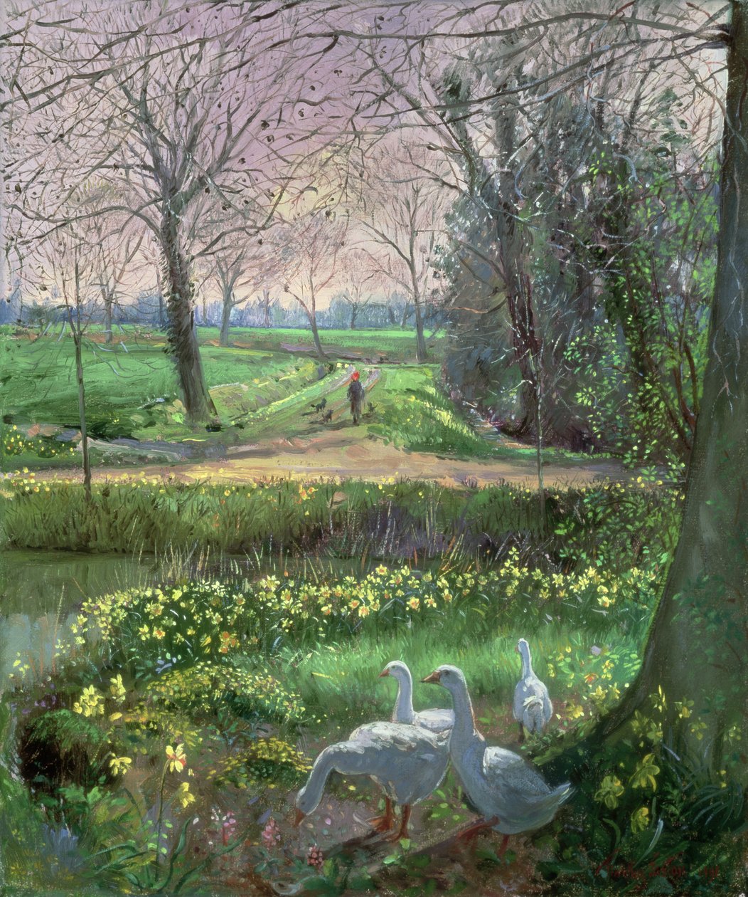 Forårsvandring af Timothy Easton