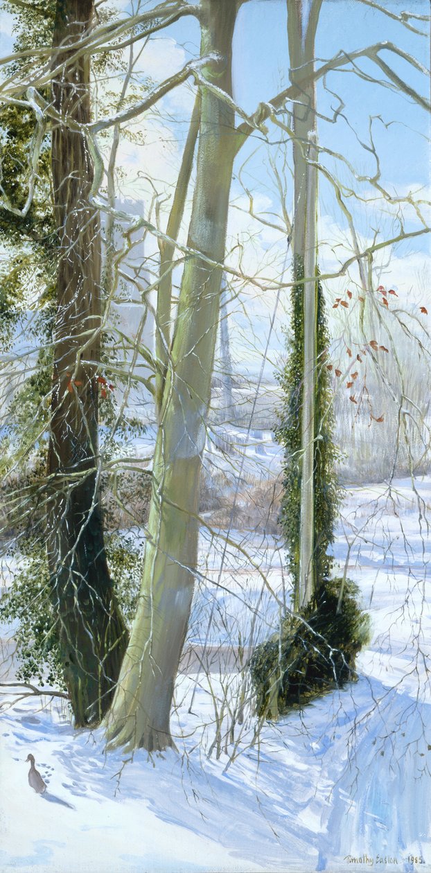 Tre træer om vinteren af Timothy Easton