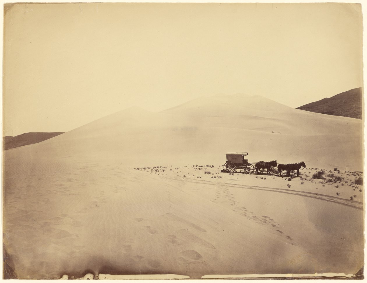[Desert Sand Hills nær Sink of Carson, Nevada] af Timothy H. O