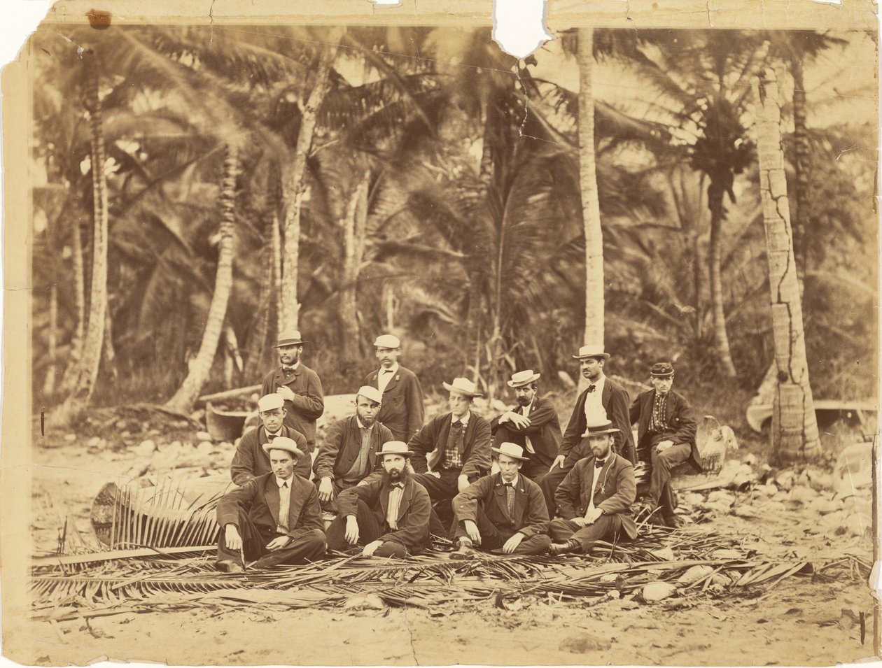 [Kaptajnløjtnant Thomas O. Slefridge og medlemmer af Darién-ekspeditionen, Isthmus of Darién (Panama)]. af Timothy H. O