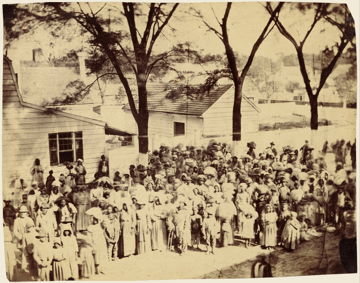 Slaver, J. J. Smiths Plantation, South Carolina af Timothy H. OSullivan