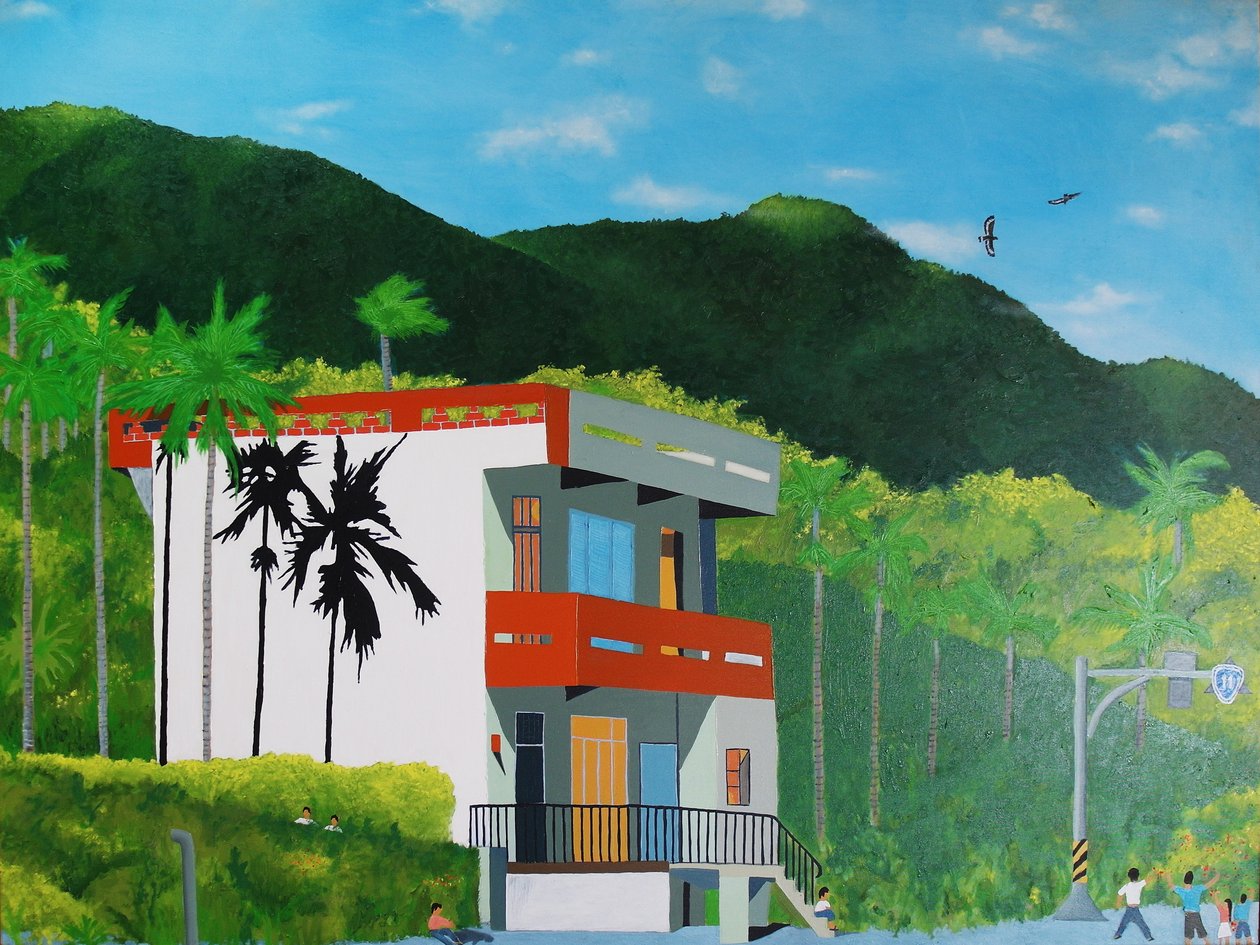Hus på Highway 11, Taitung, Taiwan, 2017 af Timothy Nathan Joel