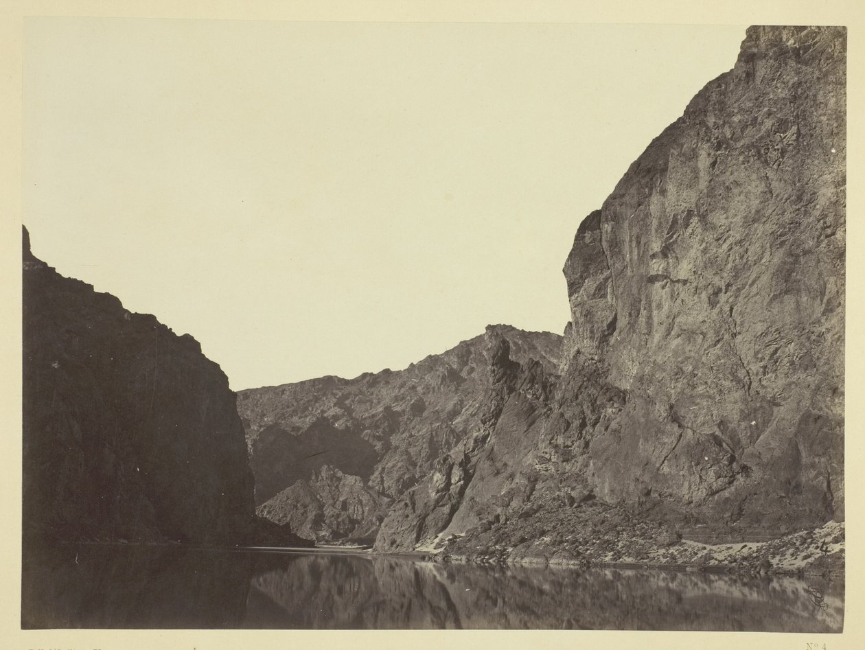 Black Cañon, Colorado River, set nedefra fra Big Horn Camp af Timothy O