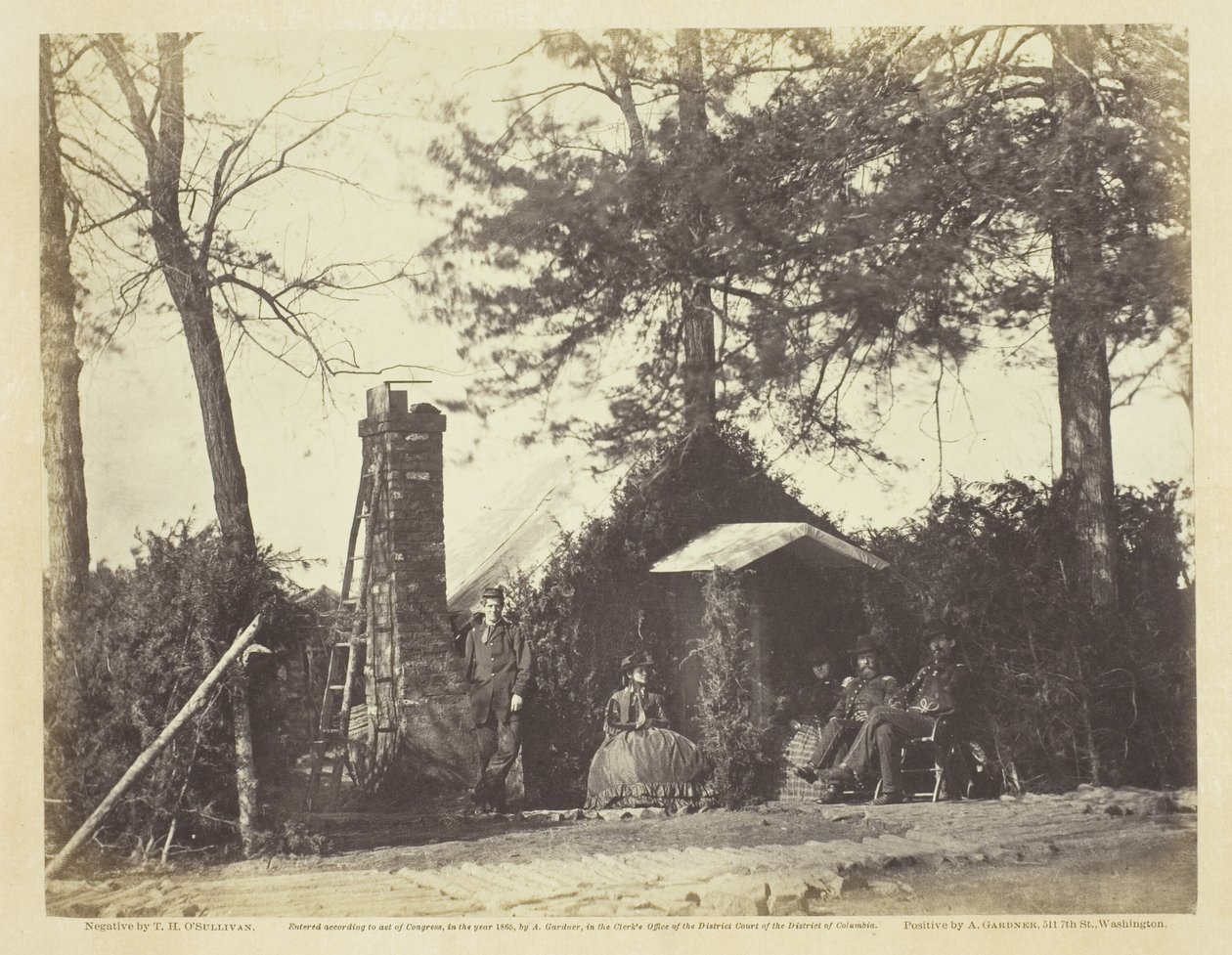 Lejrens arkitektur, Brandy Station, Virginia af Timothy O