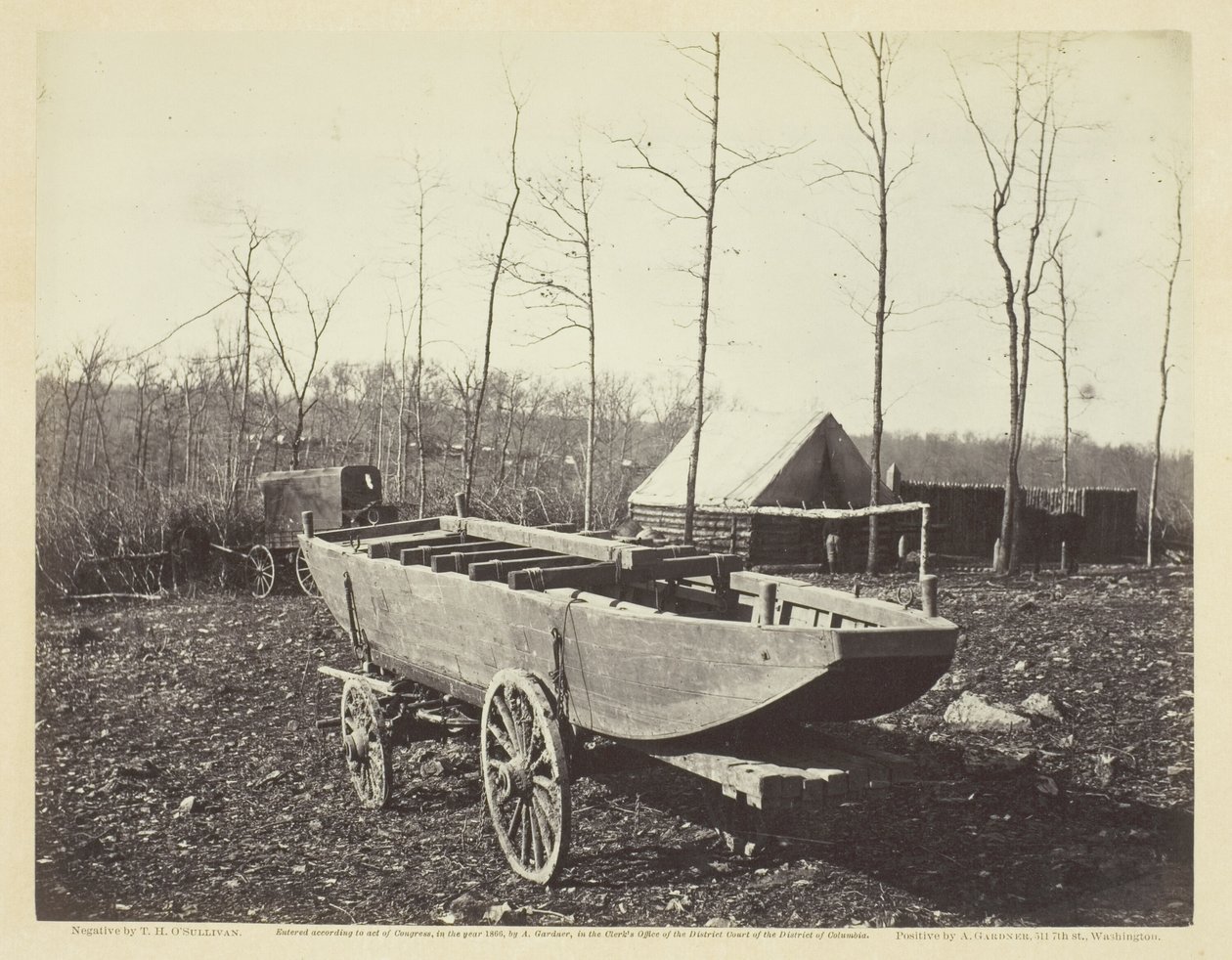 Pontonbåd, Brandy Station, Virginia af Timothy O