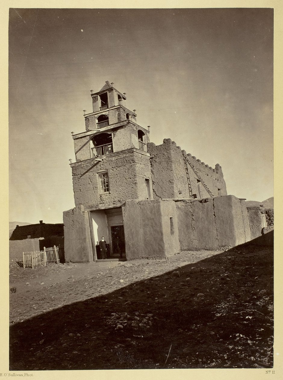 San Miguel-kirken, den ældste i Santa Fe, New Mexico af Timothy O