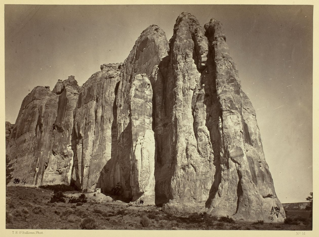 Sydsiden af Inscription Rock af Timothy O