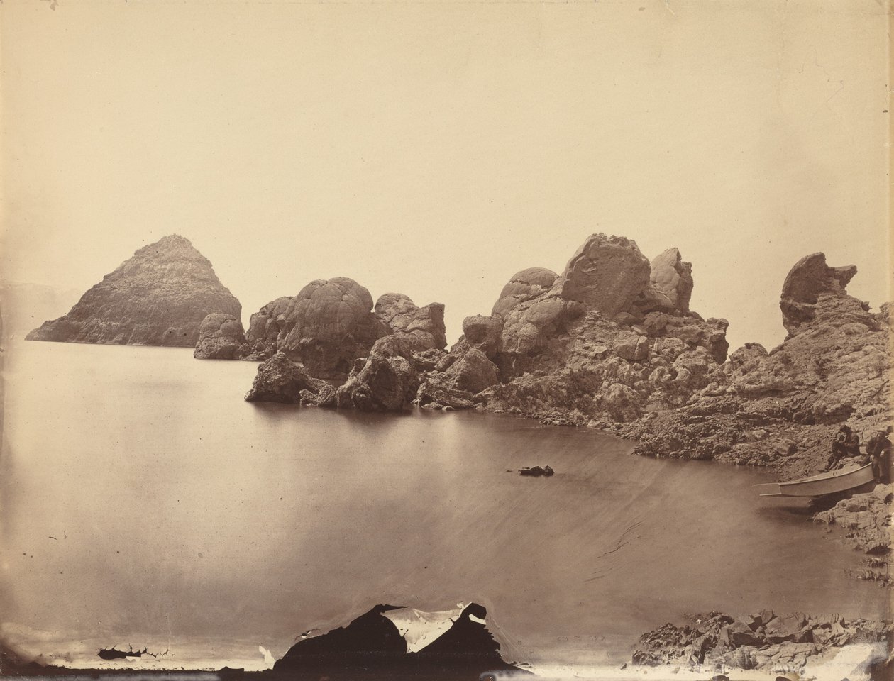 Tufa-kupler, Pyramid Lake, Nevada,1867 (foto) af Timothy O