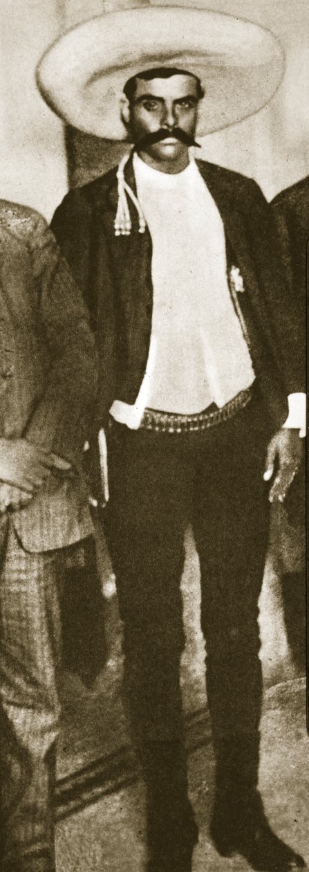 Emiliano Zapata af Tina Modotti